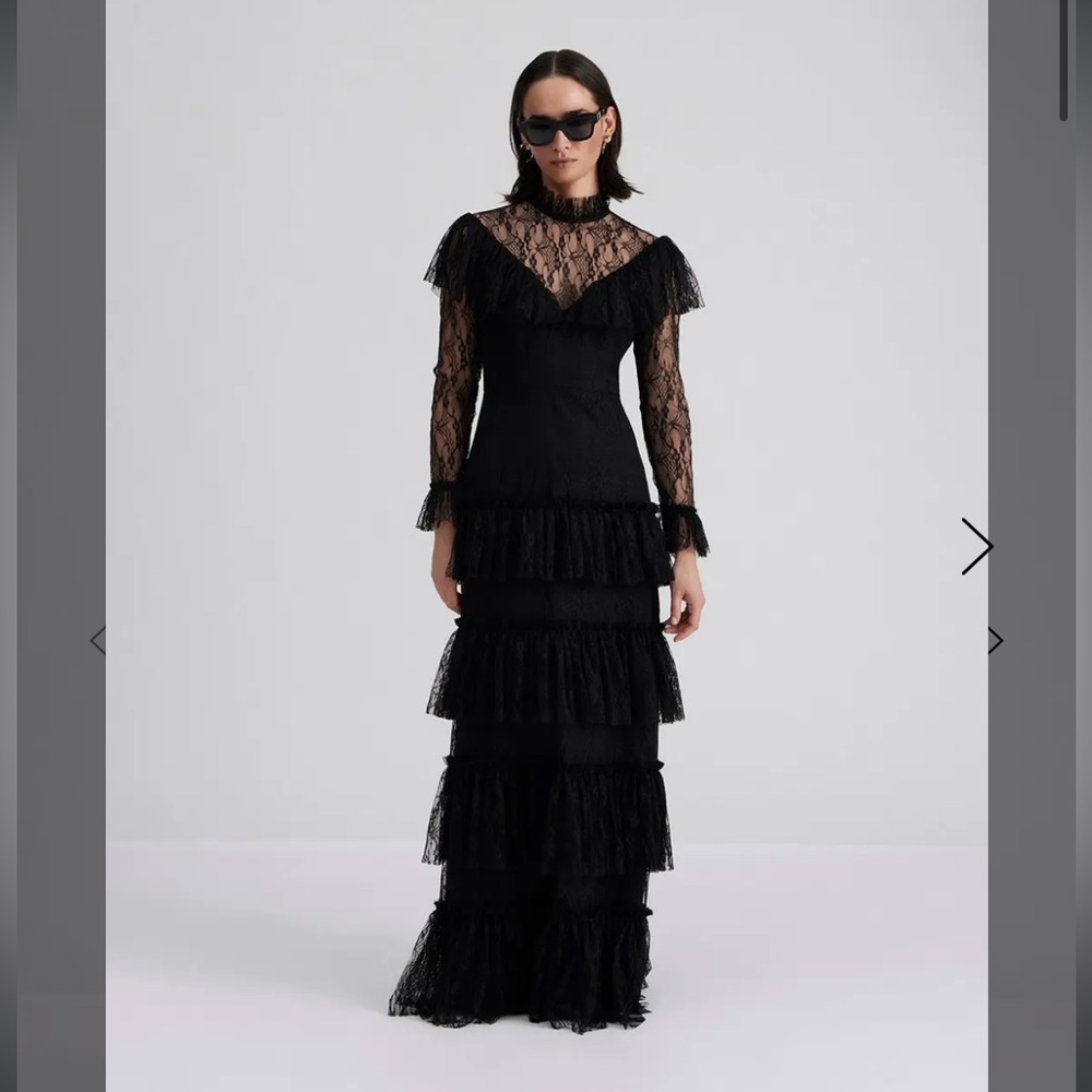 Malina Joelle Lace Maxi Dress